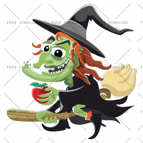  Png Image With Transparent Background Witch