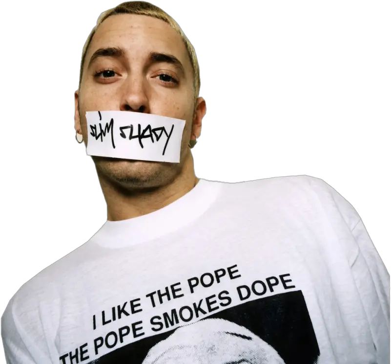  Rap God Eminem Png High Quality Image Png Arts Like The Pope Smokes Dope Rap Png