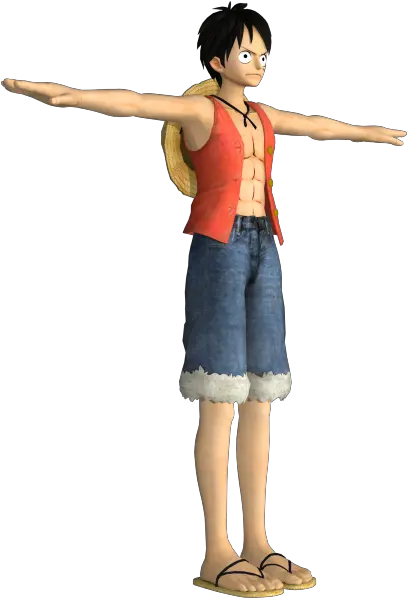  Monkey D Standing Png Monkey D Luffy Png