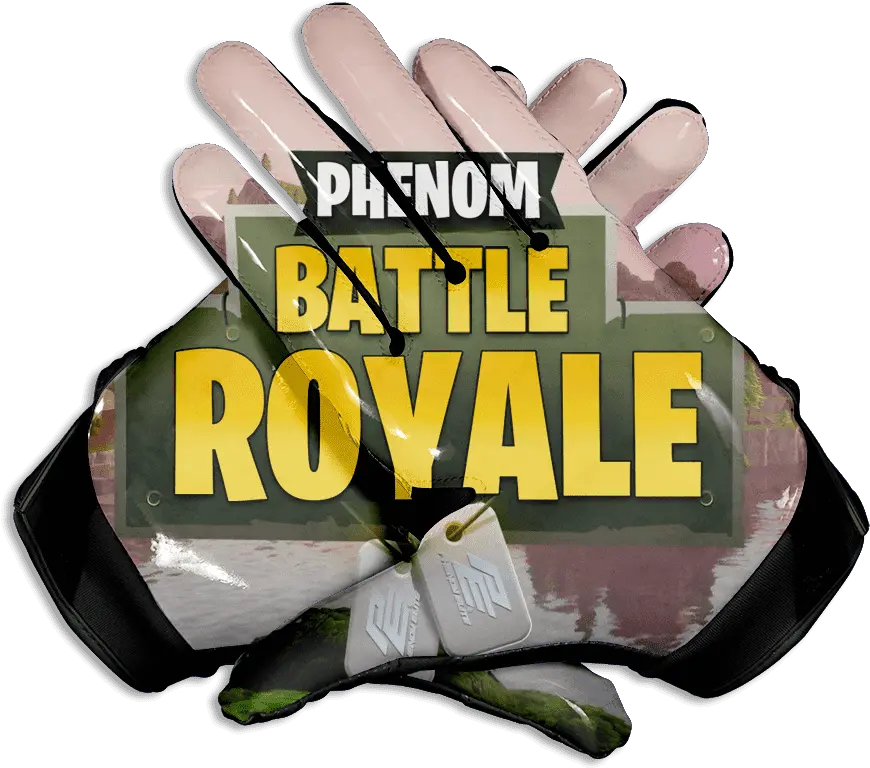  Vps3 Battle Royale Football Gloves Fortnite Br Logo Png Battle Royale Png