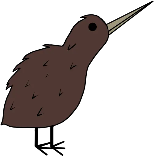  Kiwi Bird Png Illustration Kiwi Bird Png