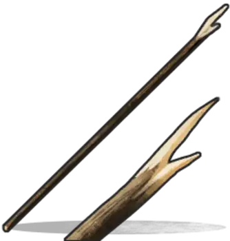  Wooden Spear Rust Wooden Spear Png Spear Transparent