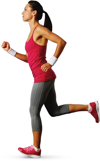  Runner Women Png Image Aloe Vera Juice Advertisement Running Png