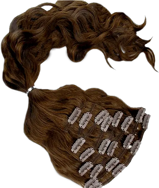  Natural Wave Remy Clip In Hair Extension Png