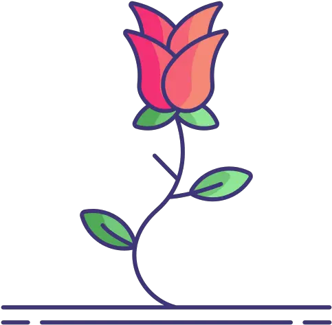  Rose Free Nature Icons Floral Png Rose Flower Icon