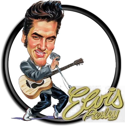  Elvis Presley Icon Png Elvis Presley With Instruments Elvis Png