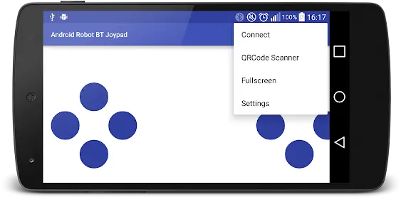  Github Anoochitandroidrobotbtjoypad Android Bluetooth Dot Png Android Robot Icon