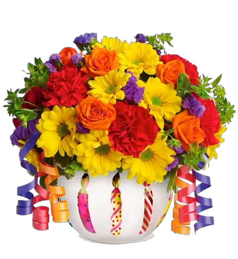  Free Png Bouquet Of Flowers Images Teleflora Brilliant Birthday Blooms Flower Bunch Png