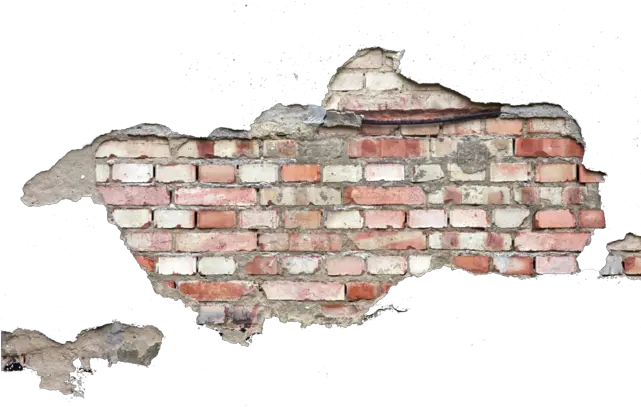  High Resolution Textures For 3d Artists Damaged Wall Png Broken Brick Wall Png