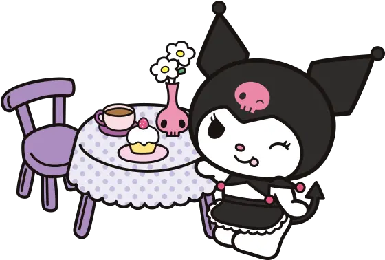  Kuromi Hello Kitty Aesthetic Png My Melody Transparent