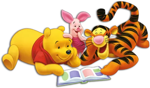  Tigger Transparent Eeyore Piglet Winnie The Pooh And Friends Reading Png Winnie The Pooh Transparent Background