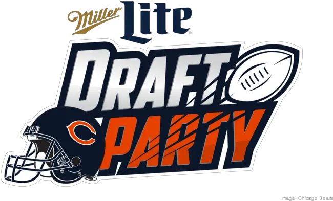  Chicago Bears Still Planning Nfl Draft Party Football Helmet Png Chicago Bears Logo Png