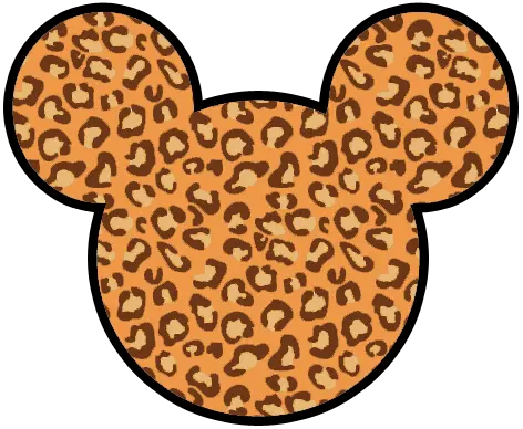  Download Hd Mickey Leopard Print Leopard Print Cricut Png Leopard Print Png