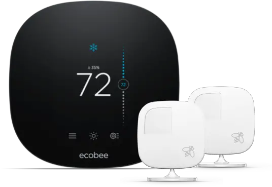  Ecobee Eb State3l01 Wifi Smart Thermostat For Sale Online Home Automation Png Nest Thermostat House Icon