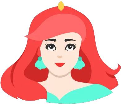  Ariel Disney Princess Lady Icon Png Disney Princesses Icon Disney Character Png