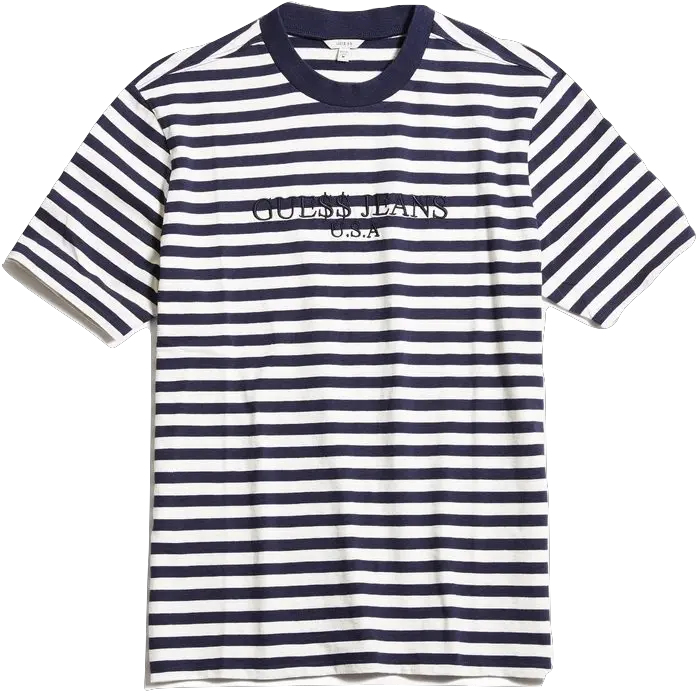  Asap Rocky Guess Striped Navy Burned V Guess Xa Ap Rocky Tee Png Asap Rocky Png