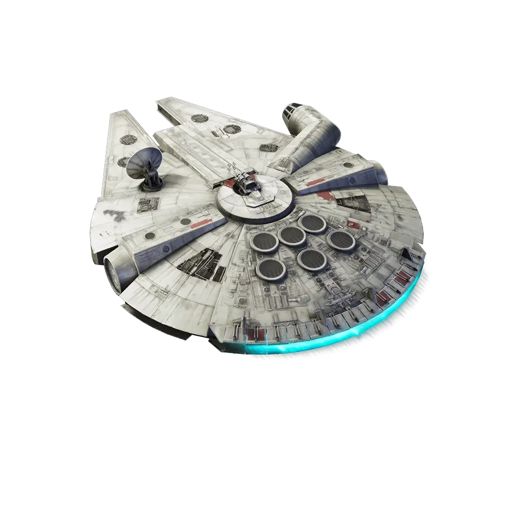  Millennium Falcon Star Wars Millennium Falcon Fortnite Png Millennium Falcon Png