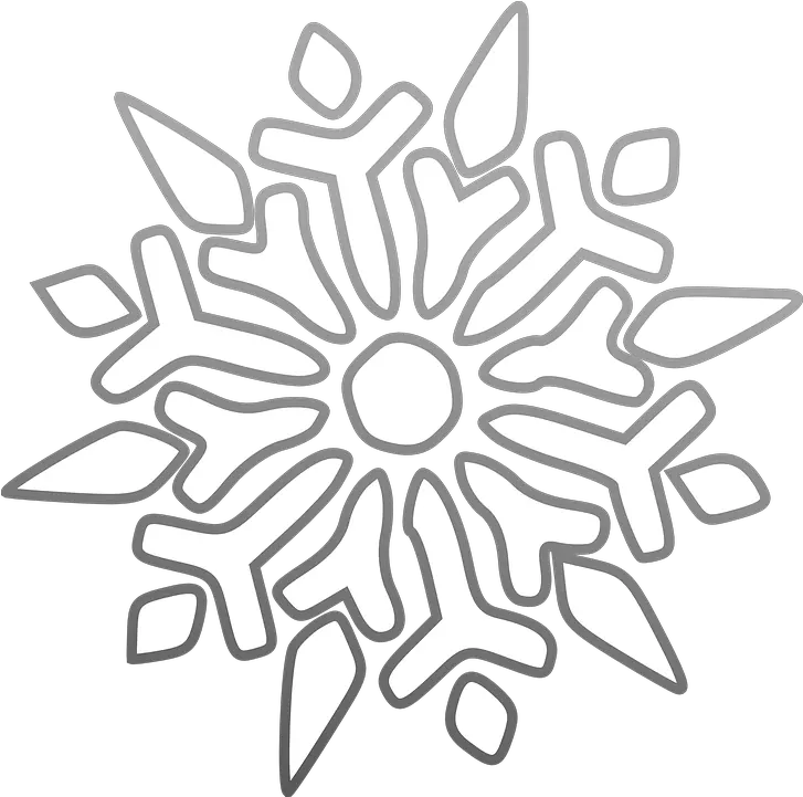  Snowflake Clip Art Easy Mandala Snowflakes Glowing Olivetti Multisumma 24 Pintori Png Snowflake Pattern Png