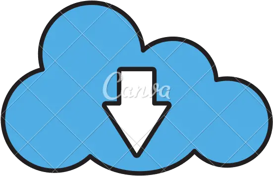  Cloud Storage Icon Canva Vertical Png Icon