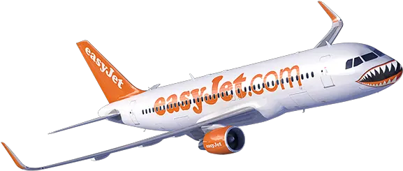  Download Saving Airline Deregulation Easyjet Plane No Background Png Plane Transparent Background