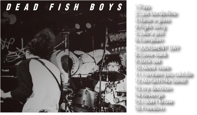  Download Dead Fish Boys New Album Return Of The Everlasting Drummer Png Dead Fish Png