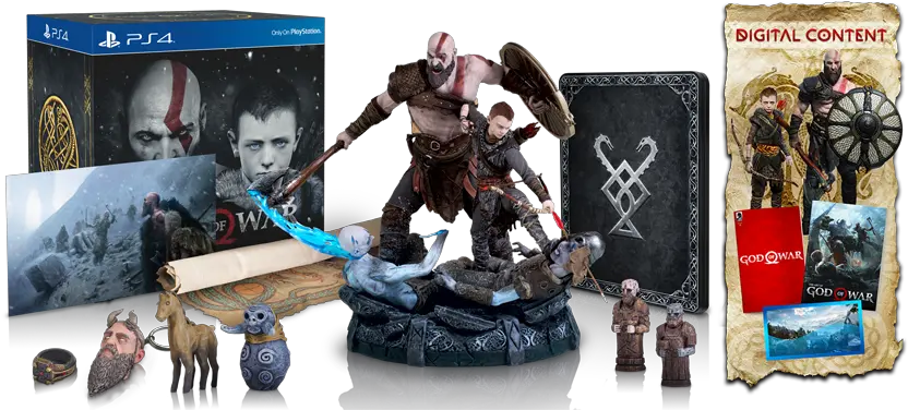  God Of War Stone Mason Edition Playstation 4 God Of War Edition Png God Of War Ps4 Logo