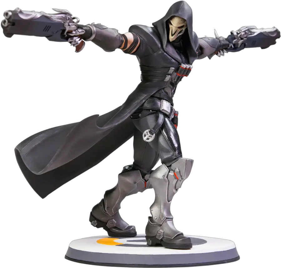  Overwatch Reaper Statue 360 View Png