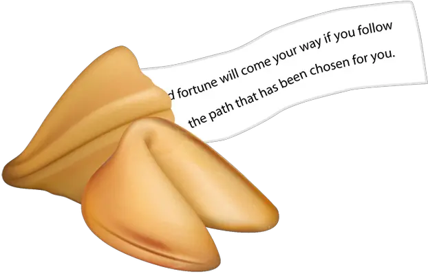  Choose To Be Happy Now Fortune Cookie Clipart Png Fortune Cookie Png