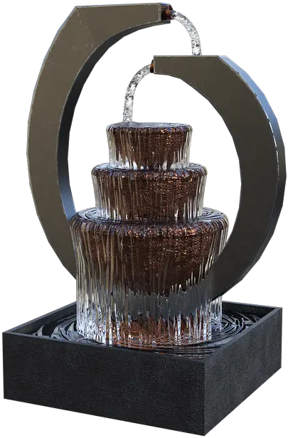  Water Fountain Retro Water Fountain Png Modern Fountain Png