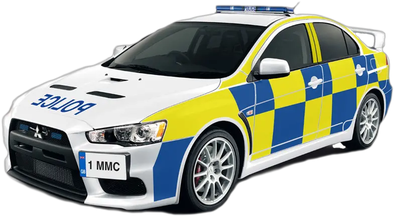  British Cop Car Police Car Uk Mitsubishi Evo Png Cop Car Png