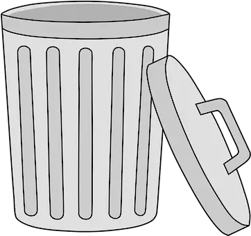  70 Free Trash Can U0026 Bin Vectors Trash Bin Vector Png Small Trash Can Icon