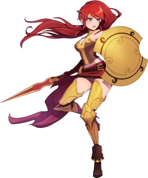  Rwby Pyrrha Nikos Transparent Png Rwby Amity Arena Pyrrha Rwby Png