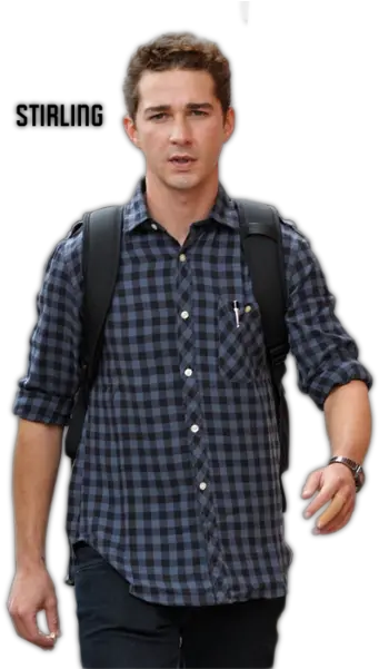  Shia Labeouf Png Image Plaid Shia Labeouf Png