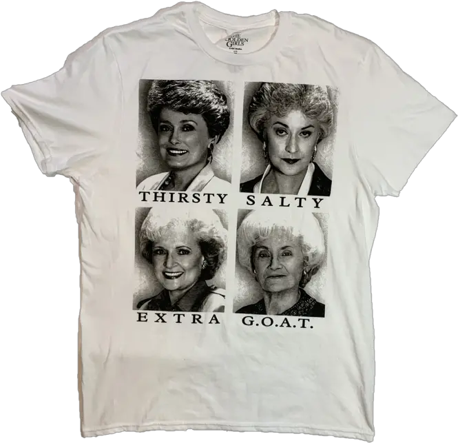  Abc San Diego Comic Golden Girls Shirt Thirsty Salty Png Golden Girls Png