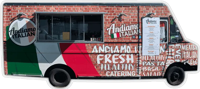  About Us Andiamo Italian Catering And Foodtruck Commercial Vehicle Png Food Truck Png