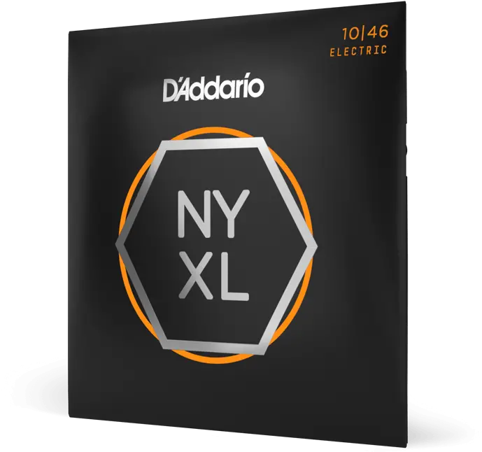  Nyxl1046 Nickel Wound Electric Guitar Strings Du0027addario D Addario Nyxl 10 46 Png D Transparent