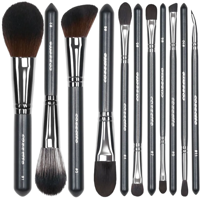  Makeup Brush Png Images All Makeup Brush Set Makeup Png