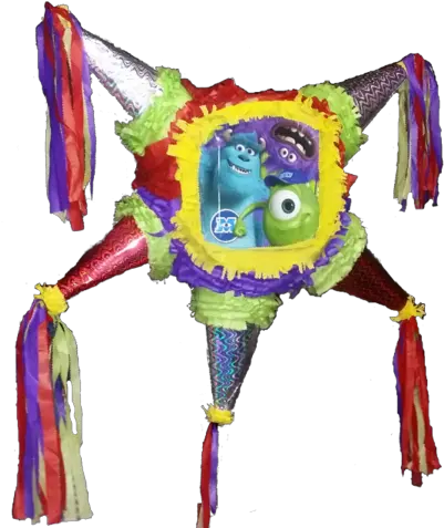  Monsters Inc Star Pinata Allin1funnet Craft Png Monster Inc Png