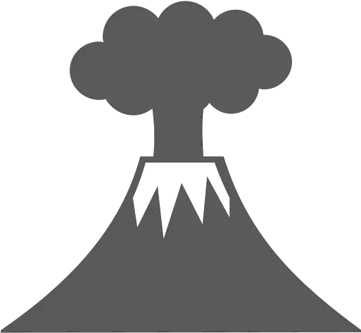  Volcano Mountain Free Icon Of Libre Svg Icons Volcano Png Volcano Icon Png