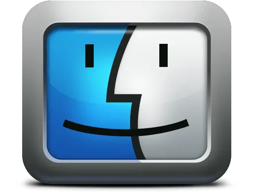  Computer Face Logo Mac Finder Icon Png Apple Computer Logo