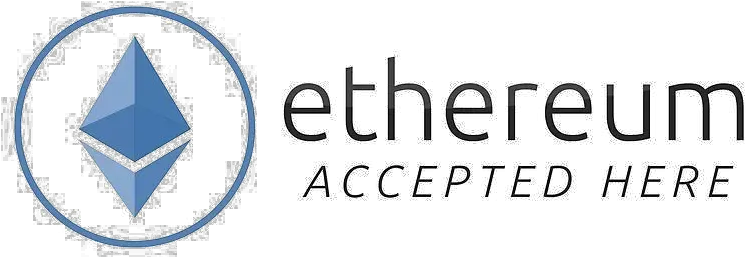  Ethereum Accepted Here Free Download Png All Bitcoin Ethereum Accepted Here Ethereum Logo Png