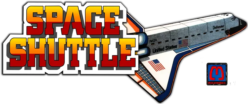  Space Shuttle Taito 1984 Wheel U2013 Vpinballcom Space Shuttle Wheel Pinball Png Space Shuttle Png