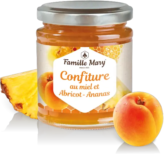  Apricot Grapefruit Honey Jam 1 Jar Confiture Au Miel Png Jelly Jar Png