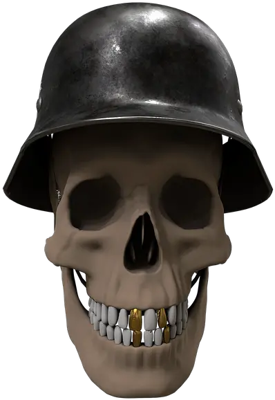  Skull And Crossboneshelmhatskullbone Free Image From Skull Png Skull And Bones Png