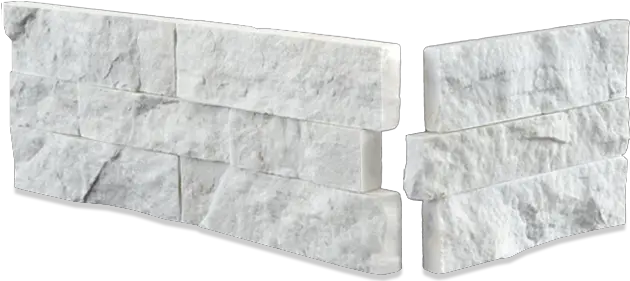  Slim Line Rock Panel In White Quartz Stacked Stone Solid Png Stone Wall Icon