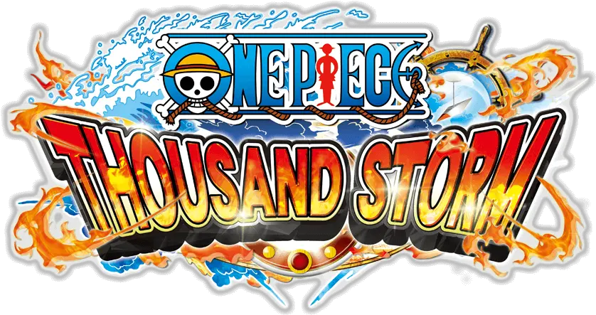  Download One Piece Thousand Storm One Piece Thousand Storm Logo Png One Piece Logo