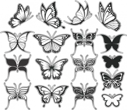  Download Butterfly Tattoo Drawing Hq Png Clipart Butterfly Tattoo Butterfly Tattoo Png