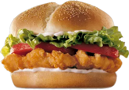  Burger And Sandwich Png Image Without Burger King Spicy Tendercrisp Sub Sandwich Png