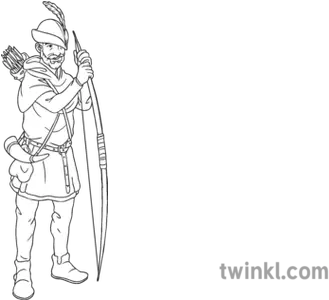  Robin Hood History Legend Crime Hero Secondary Bw Rgb Fictional Character Png Robin Hood Icon