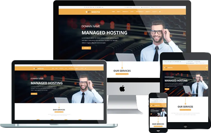  Top Best Free Wordpress Themes For Hosting Company Websites Wordpress Website Templates Png Wordpress Logo Transparent